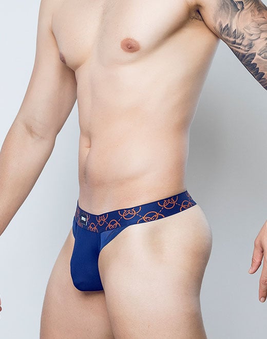 2EROS Himeros Thong Navy Blue