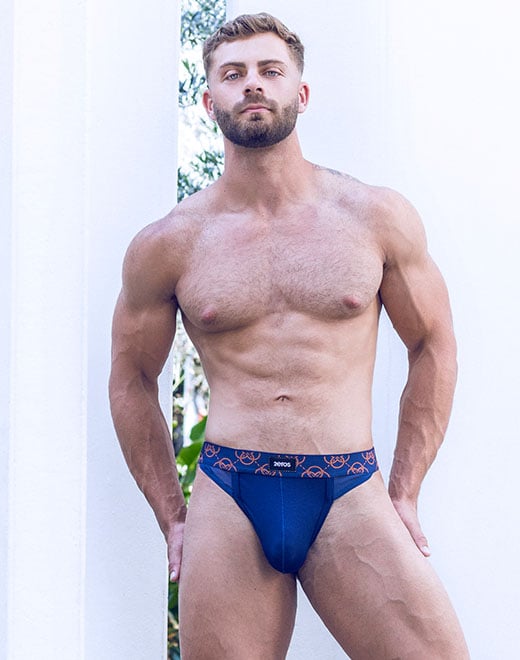 2EROS Himeros Thong Navy Blue