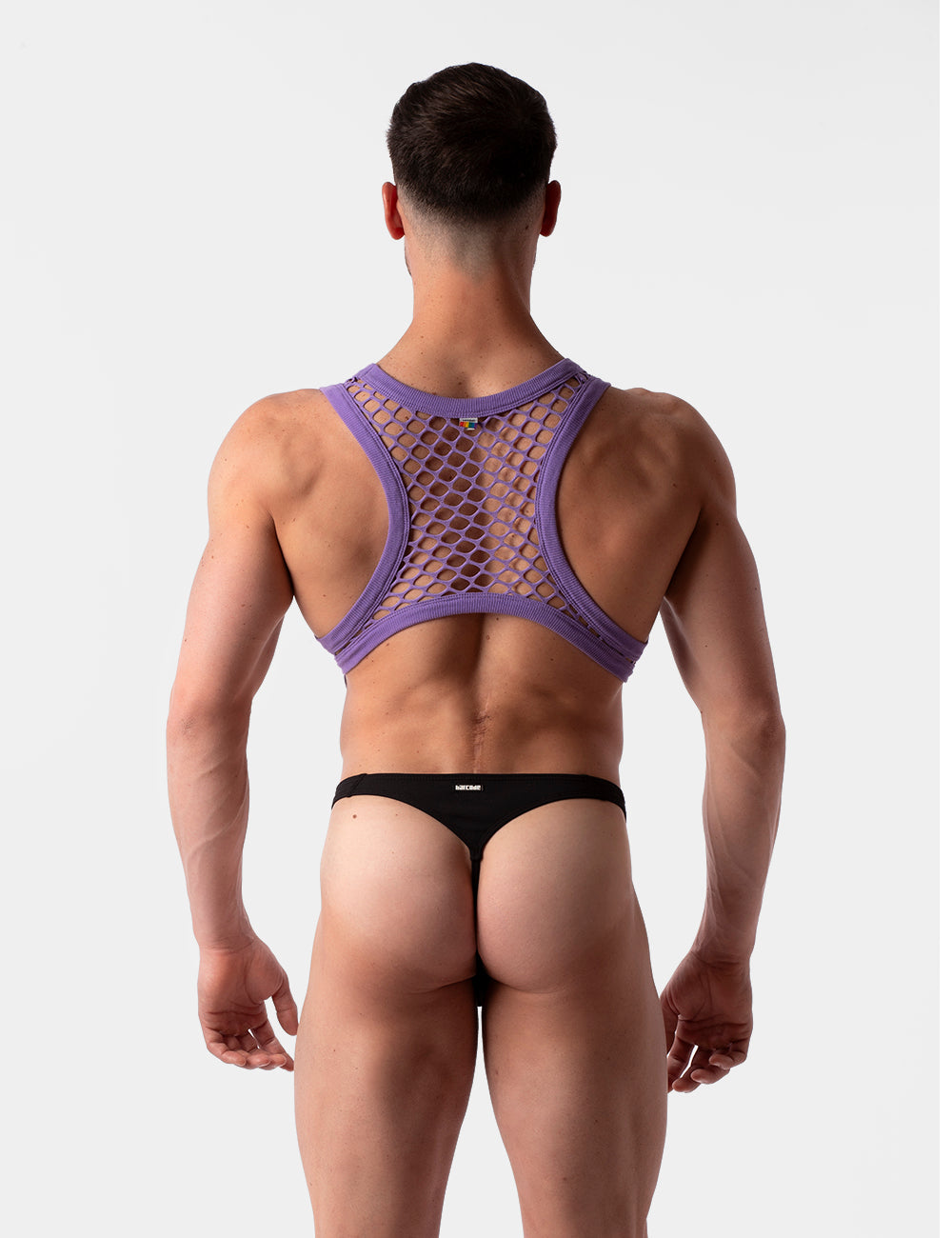 Barcode Berlin Uril Swim Thong Black-Orange