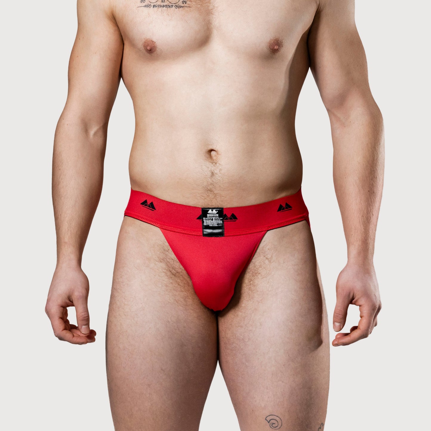 MM Sports The Original Jockstrap 2 inch Reversible Black/Red