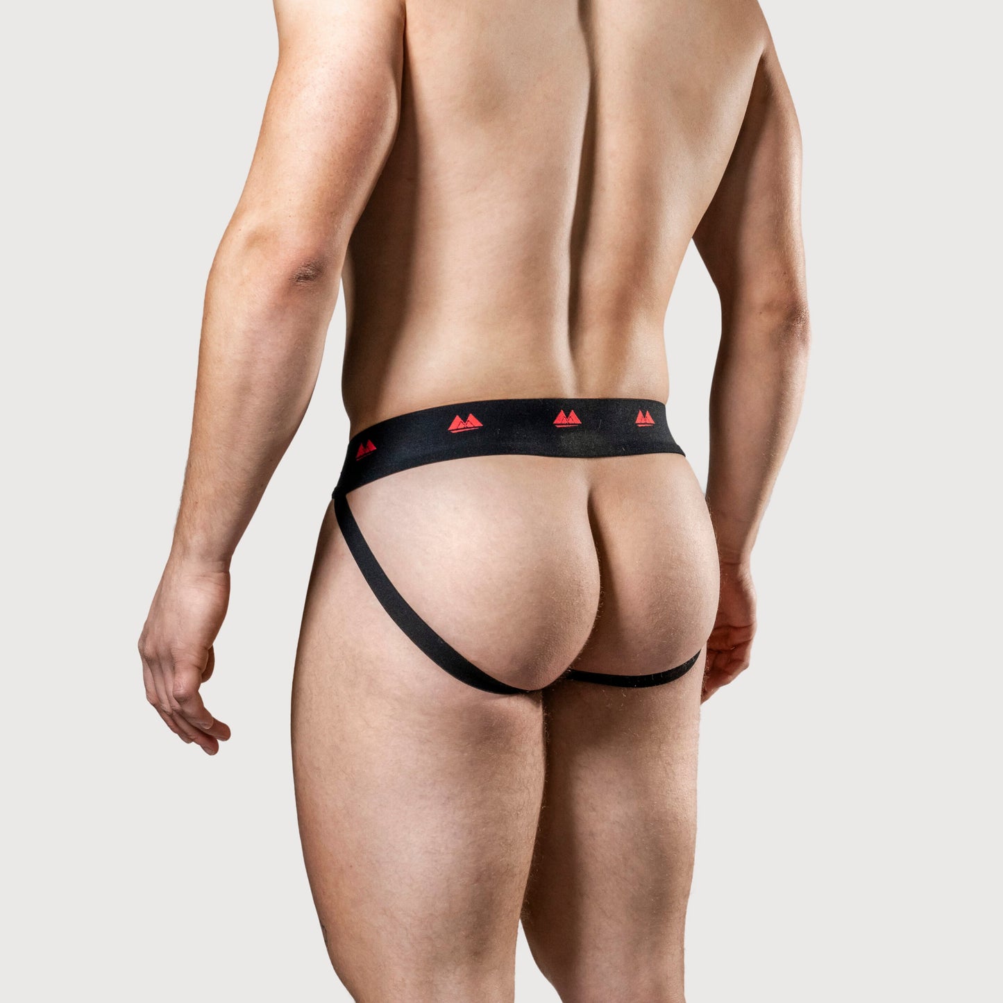 MM Sports The Original Jockstrap 2 inch Reversible Black/Red