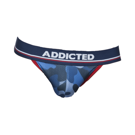 Addicted Camo Mesh Push Up Jockstrap Camouflage 3