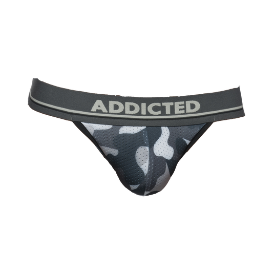 Addicted Camo Mesh Push Up Jockstrap Camouflage