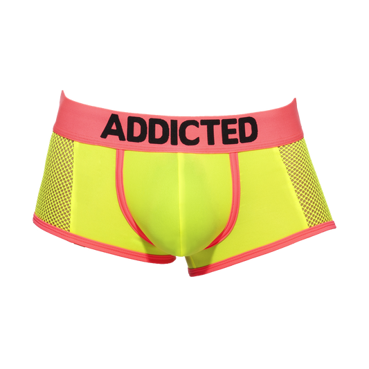 Addicted Neon Mesh Trunk Neon Yellow 2