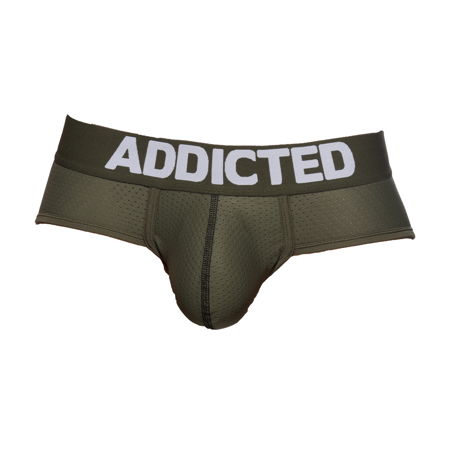 Addicted Push Up Mesh Brief Khaky