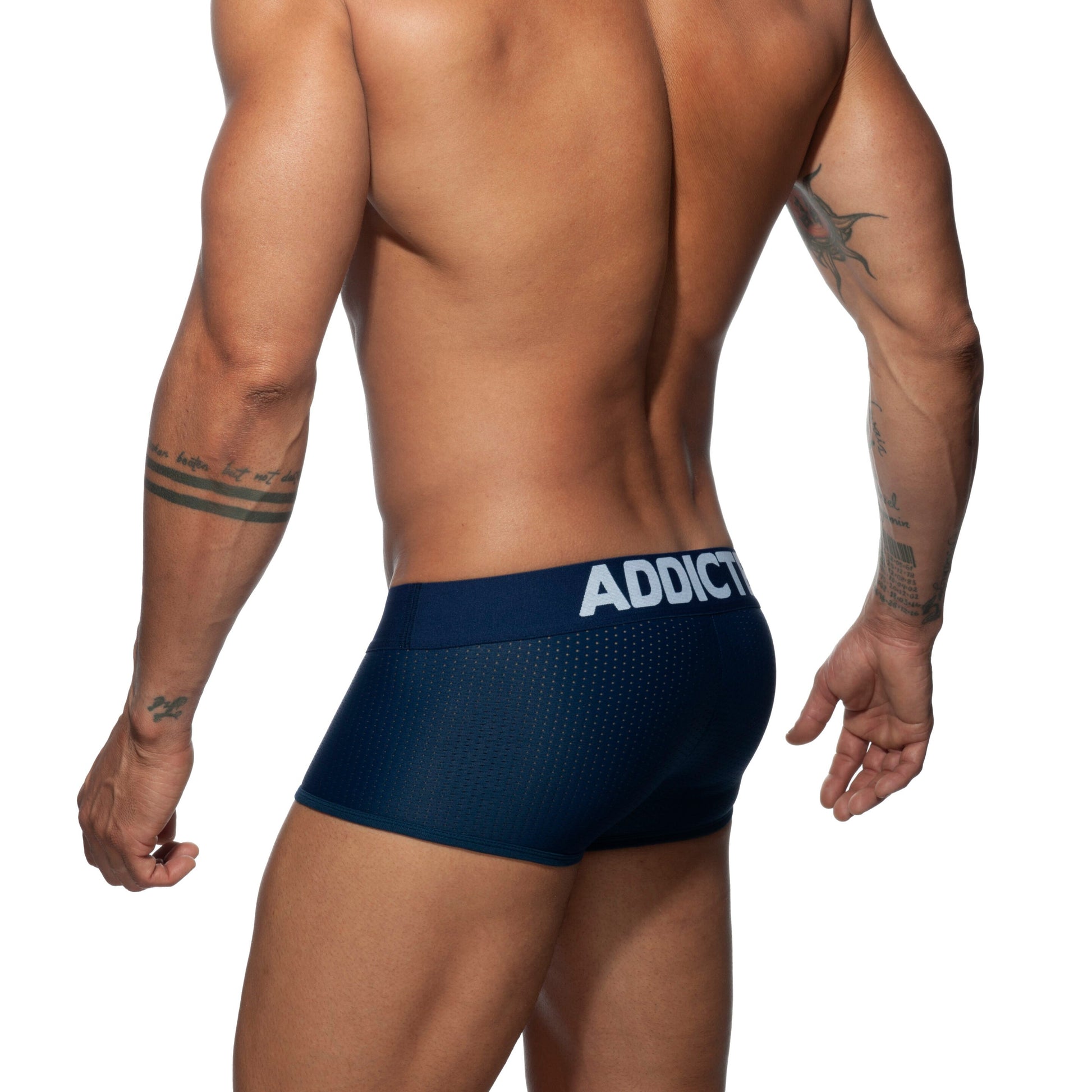 Addicted Push Up Mesh Trunk Black 3