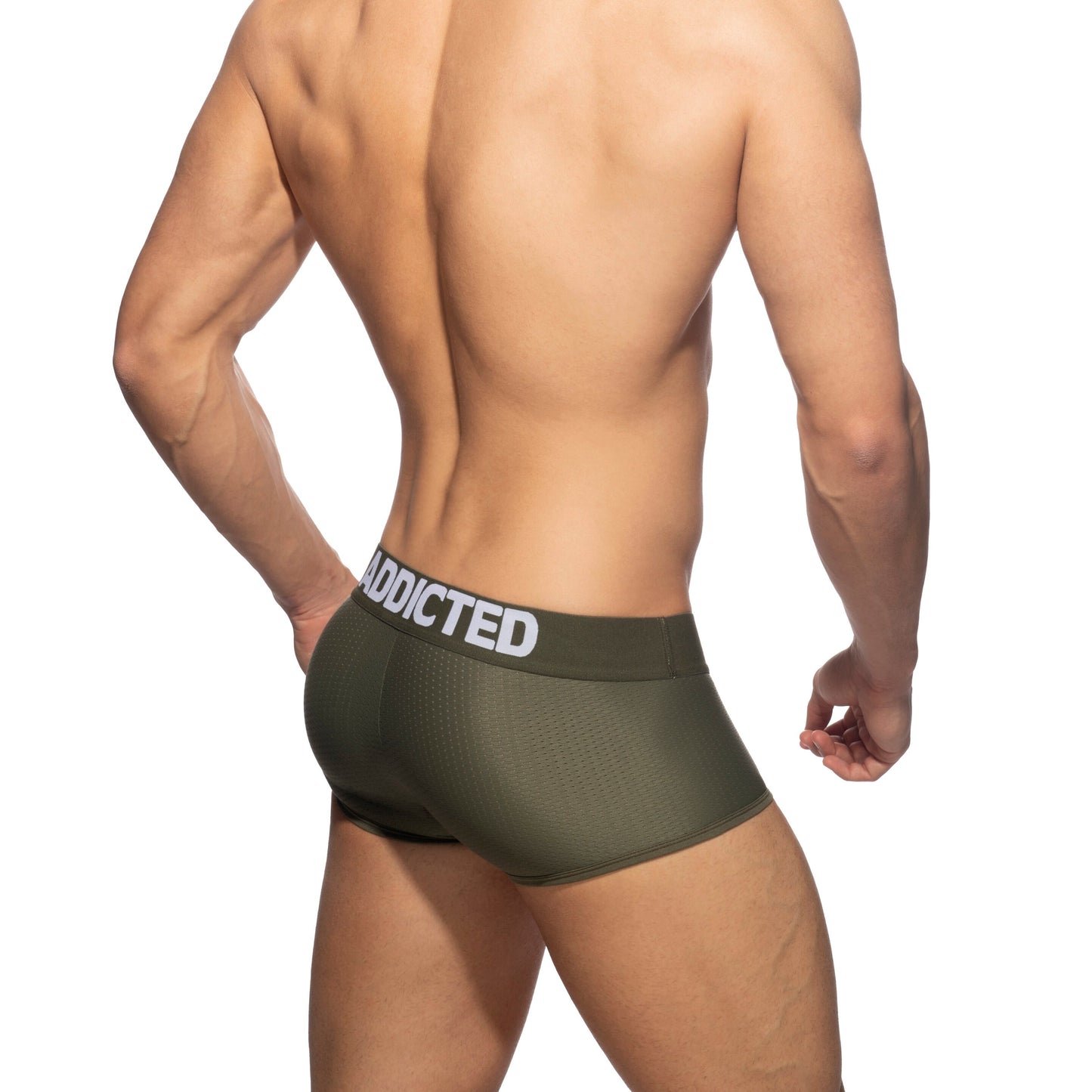 Addicted Push Up Mesh Trunk Khaky