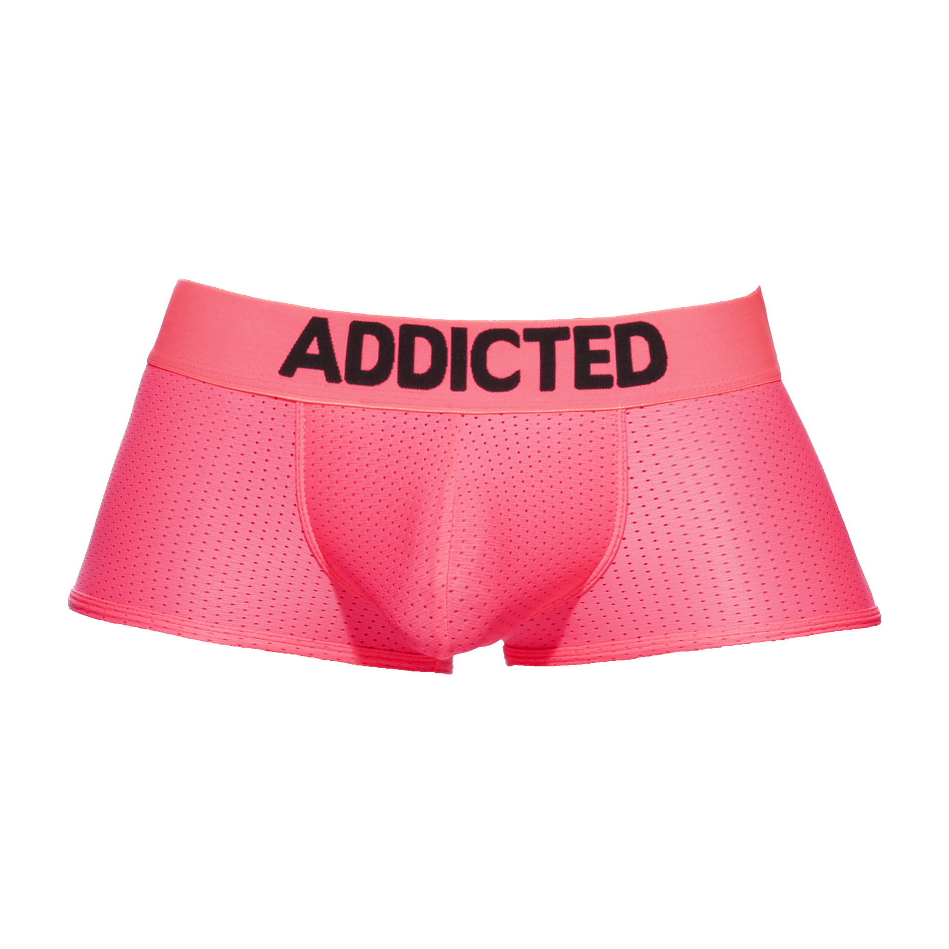 Addicted Ring Up Neon Mesh Trunk Pink