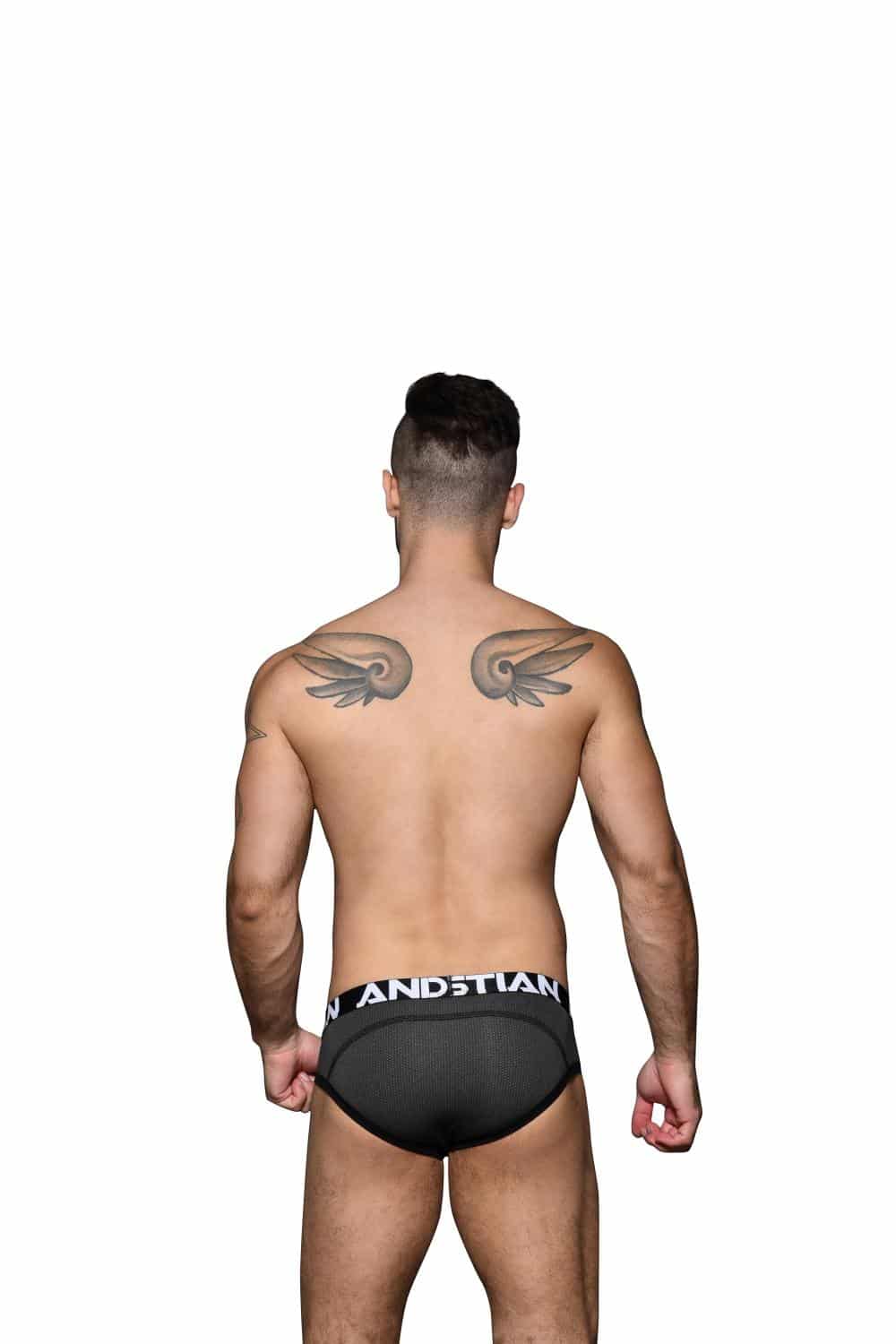 Andrew Christian Active Sports Brief Charcoal