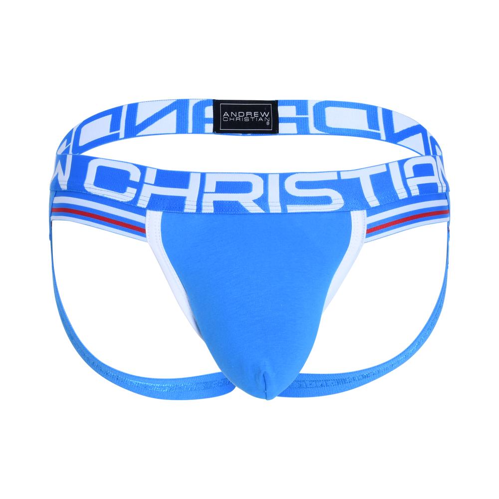 Andrew Christian ALMOST NAKED® ATHLETIC JOCK Elect Blue