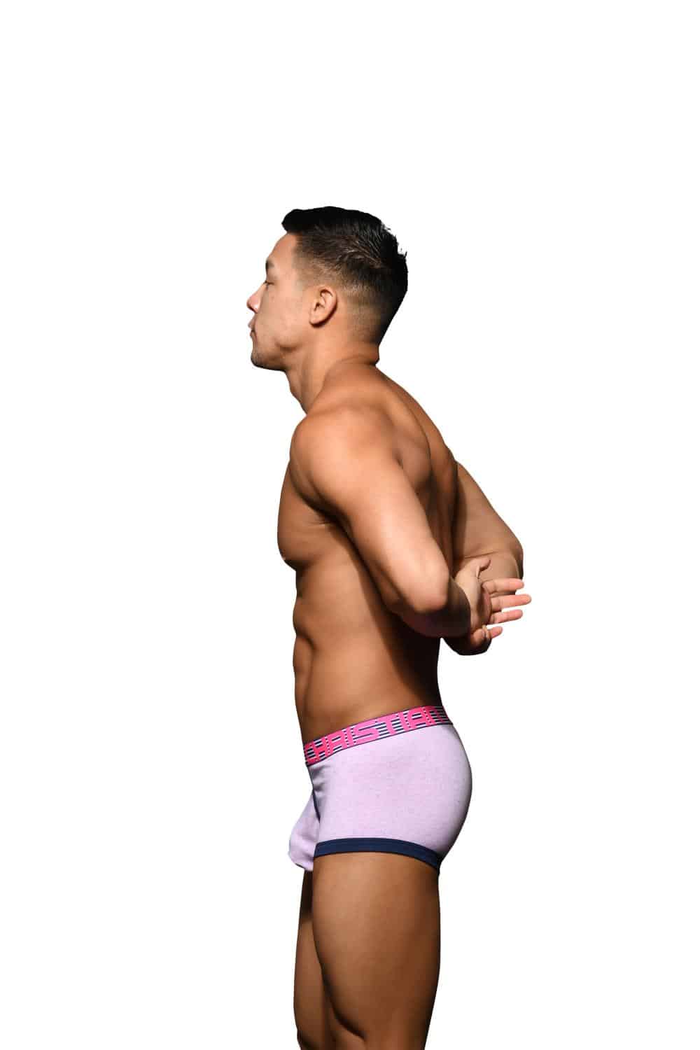 Andrew Christian ALMOST NAKED® Element Boxer Heather Pink