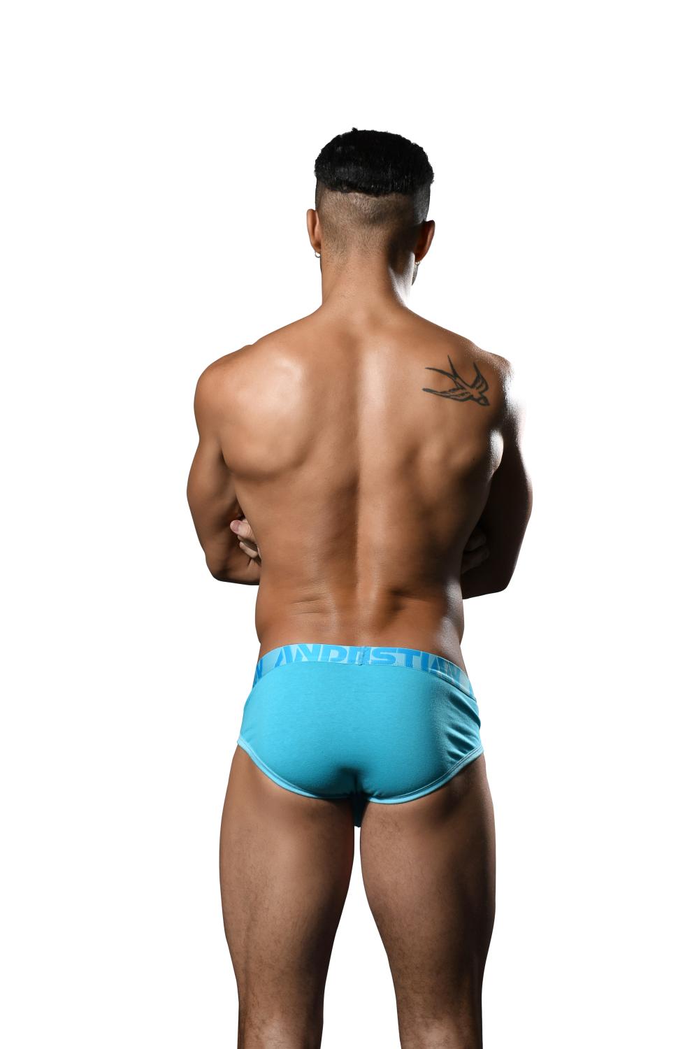 Andrew Christian ALMOST NAKED® Retro Bamboo Brief Aqua