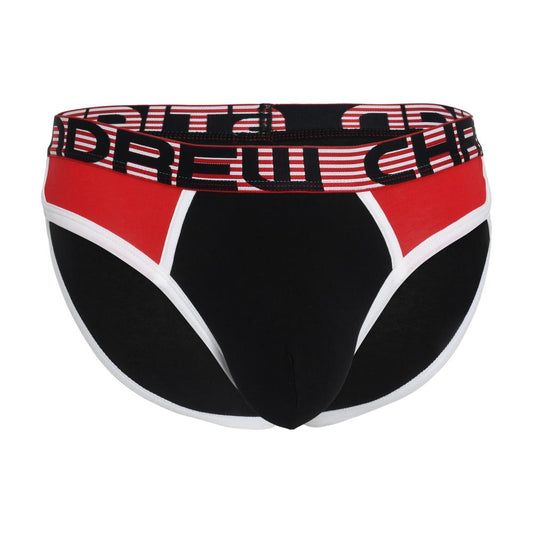 Andrew Christian ALMOST NAKED® RETRO BRIEF Black/Red