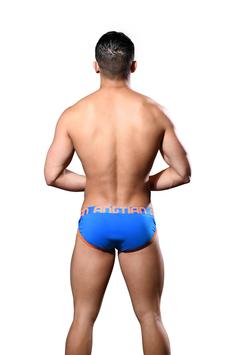 Andrew Christian ALMOST NAKED® Retro Brief Elect Blue