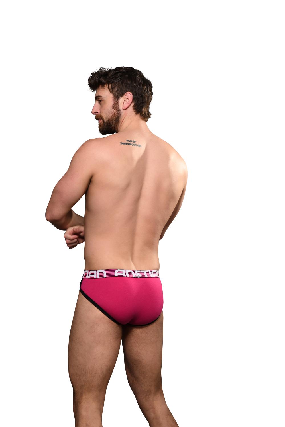 Andrew Christian ALMOST NAKED® RETRO BRIEF Fuchsia