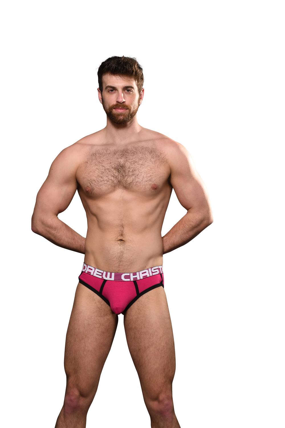 Andrew Christian ALMOST NAKED® RETRO BRIEF Fuchsia