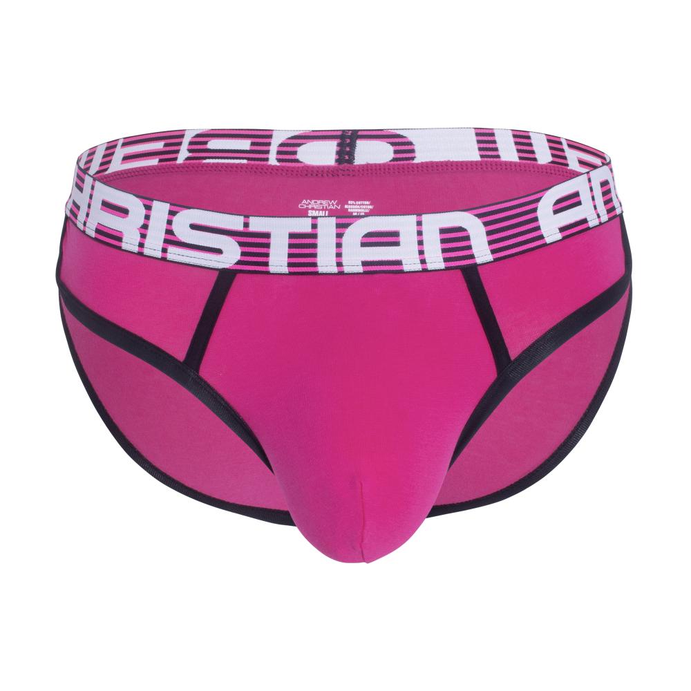 Andrew Christian ALMOST NAKED® RETRO BRIEF Fuchsia