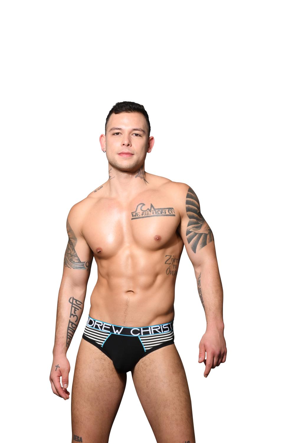 Andrew Christian ALMOST NAKED® Retro Gym Jock Black