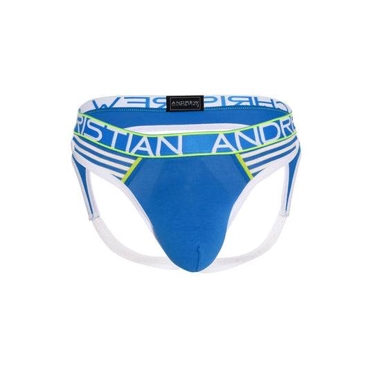 Andrew Christian ALMOST NAKED® Retro Gym Jock Elect Blue