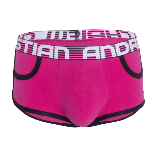 Andrew Christian ALMOST NAKED® Retro Pocket Boxer Fuchsia