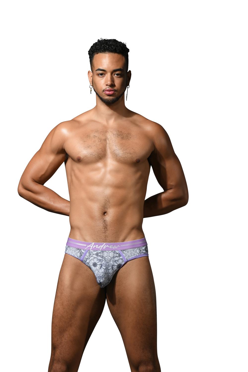 Andrew Christian Botanical ECO Sunflower Brief w/ ALMOST NAKED®