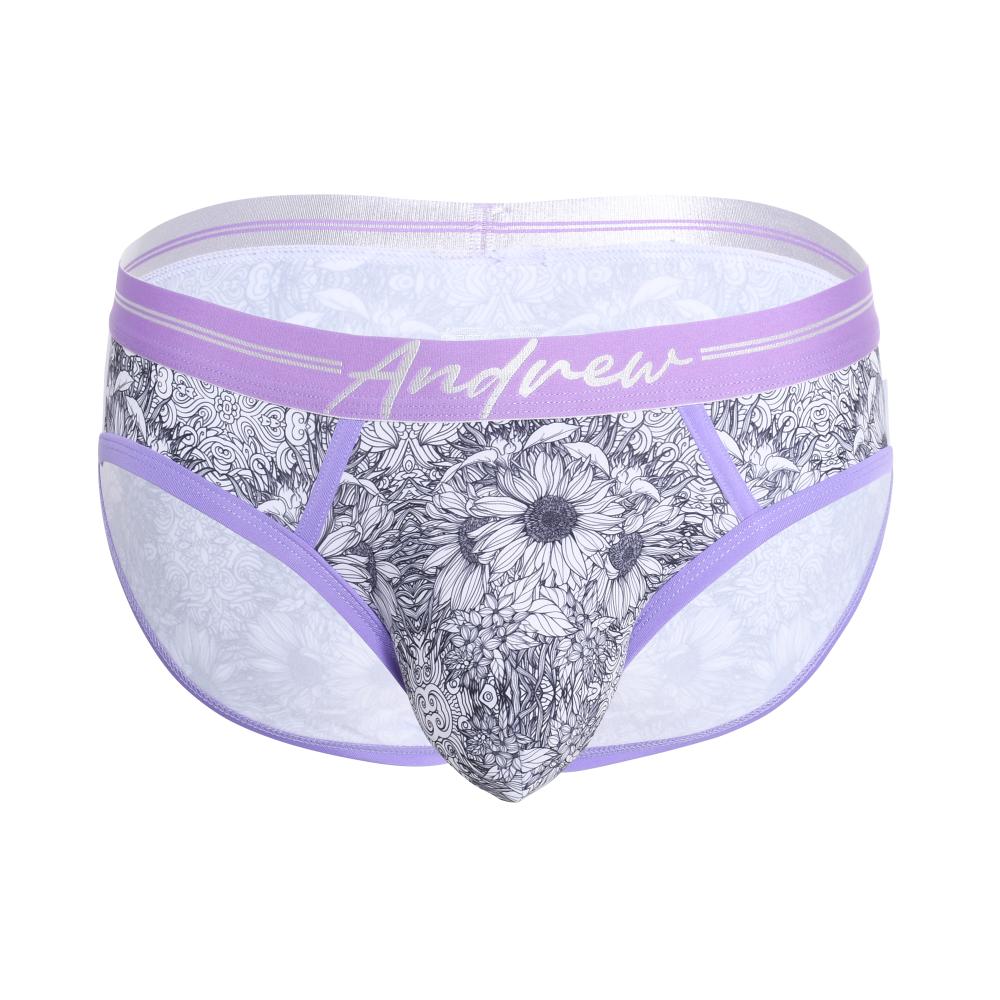 Andrew Christian Botanical ECO Sunflower Brief w/ ALMOST NAKED®