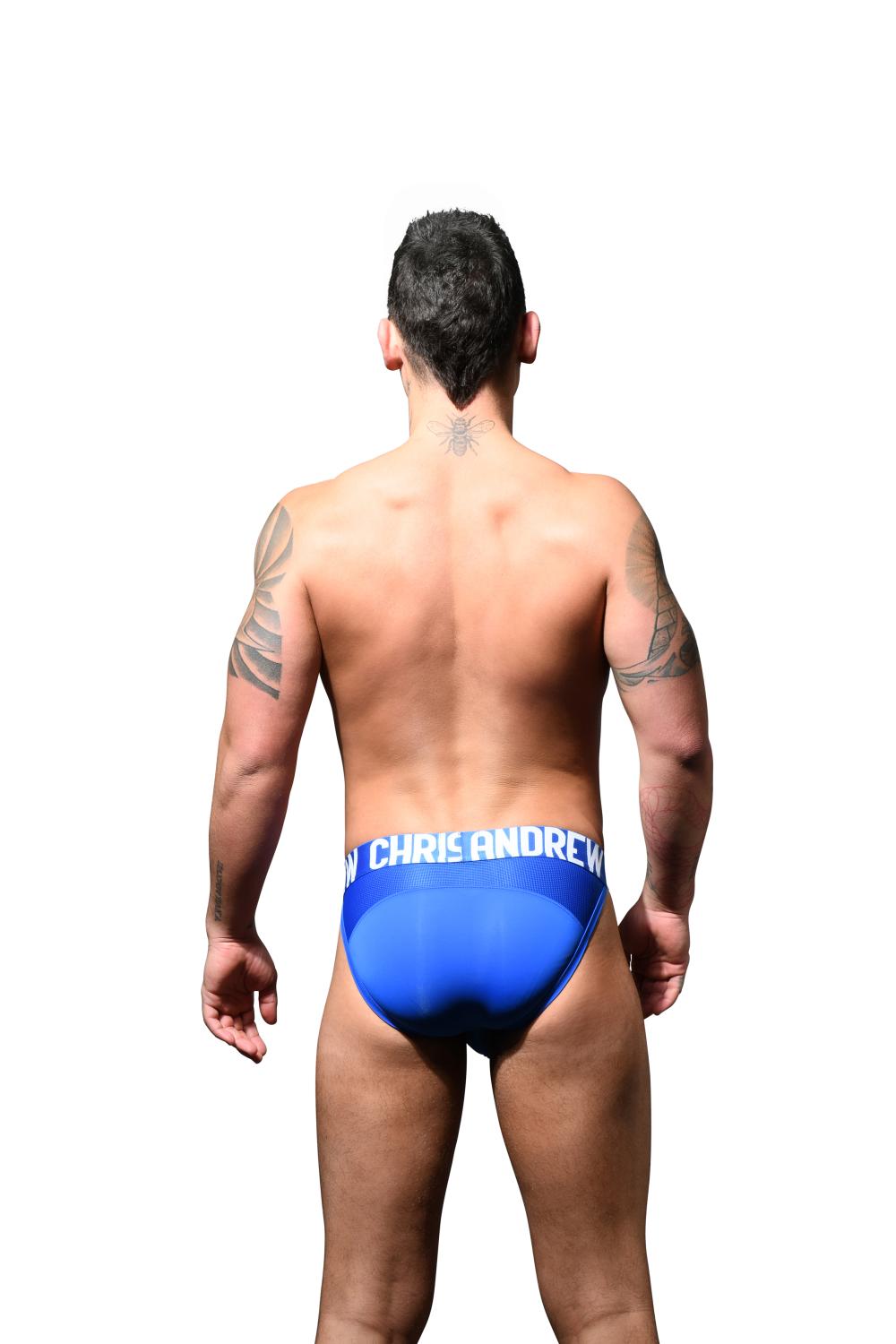 Andrew Christian Breeze Sports Mesh Brief Royal