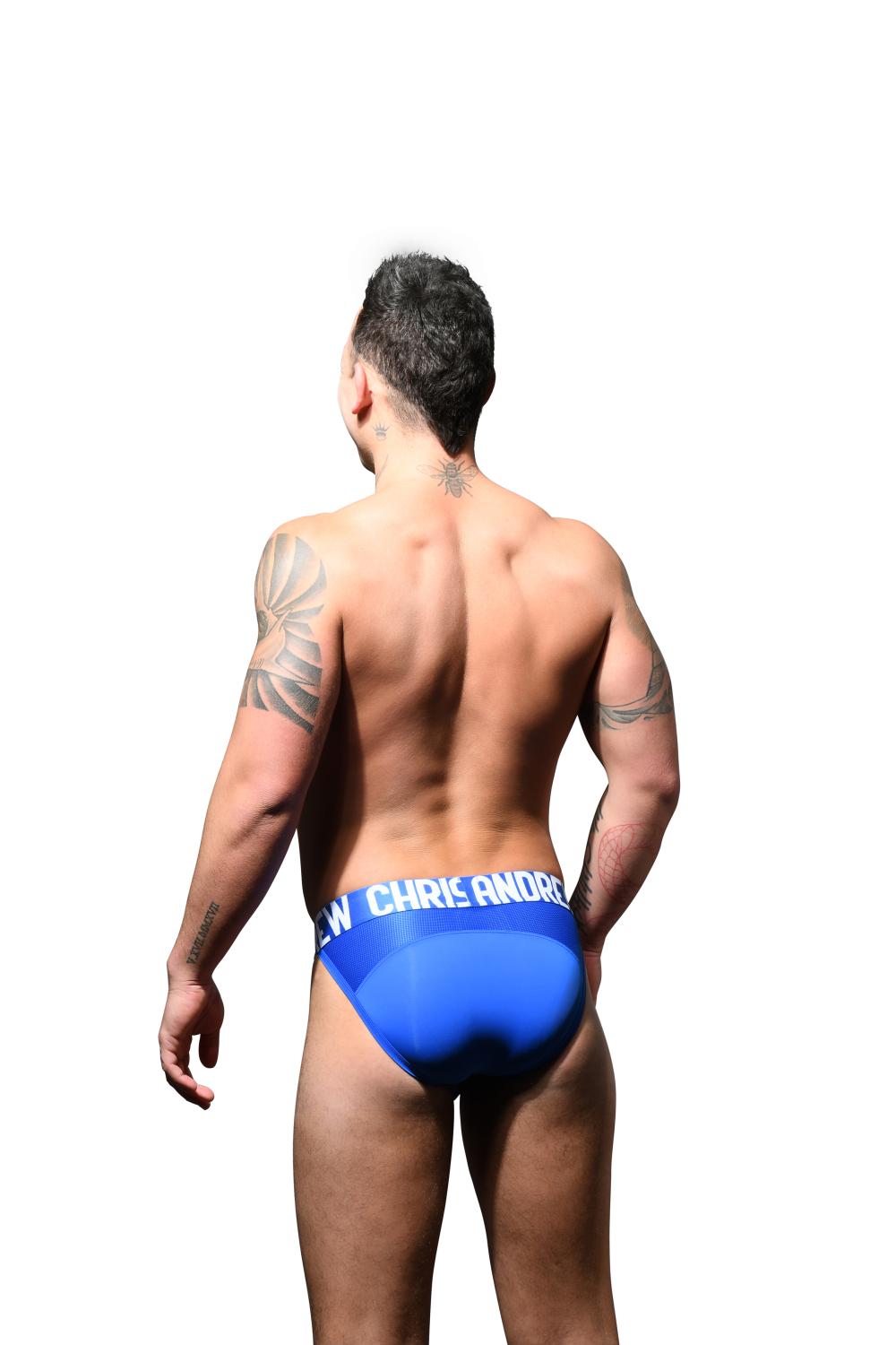 Andrew Christian Breeze Sports Mesh Brief Royal