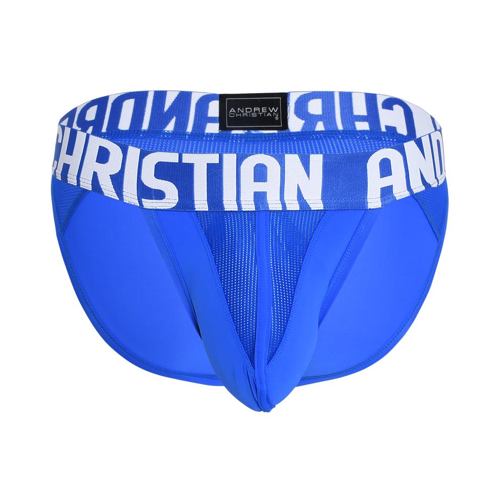 Andrew Christian Breeze Sports Mesh Brief Royal