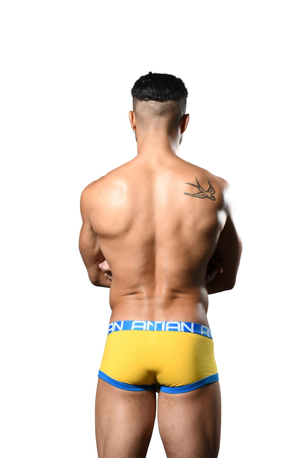 Andrew Christian BULGE C-RING BOXER Yellow