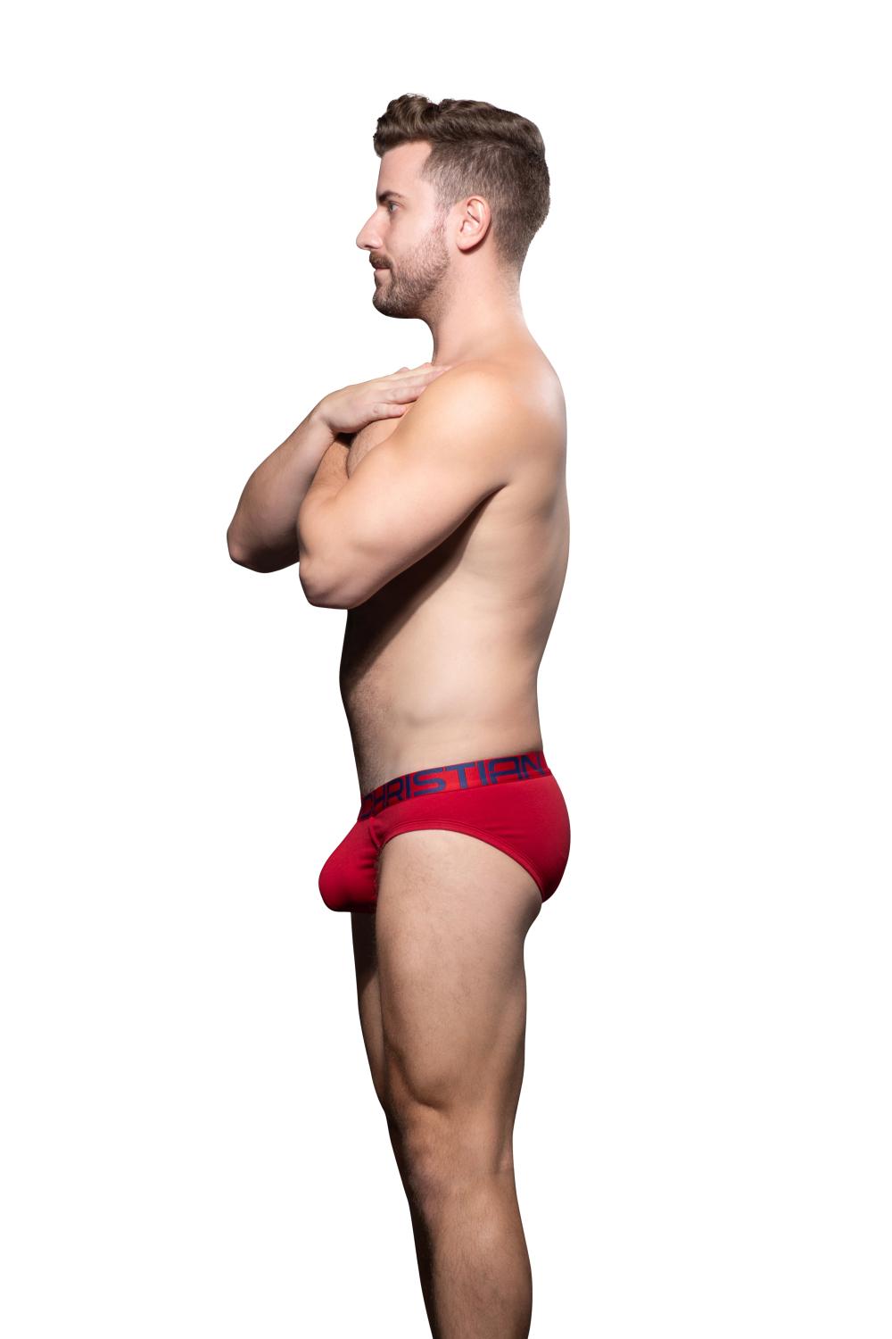 Andrew Christian BULGE C-RING BRIEF Red