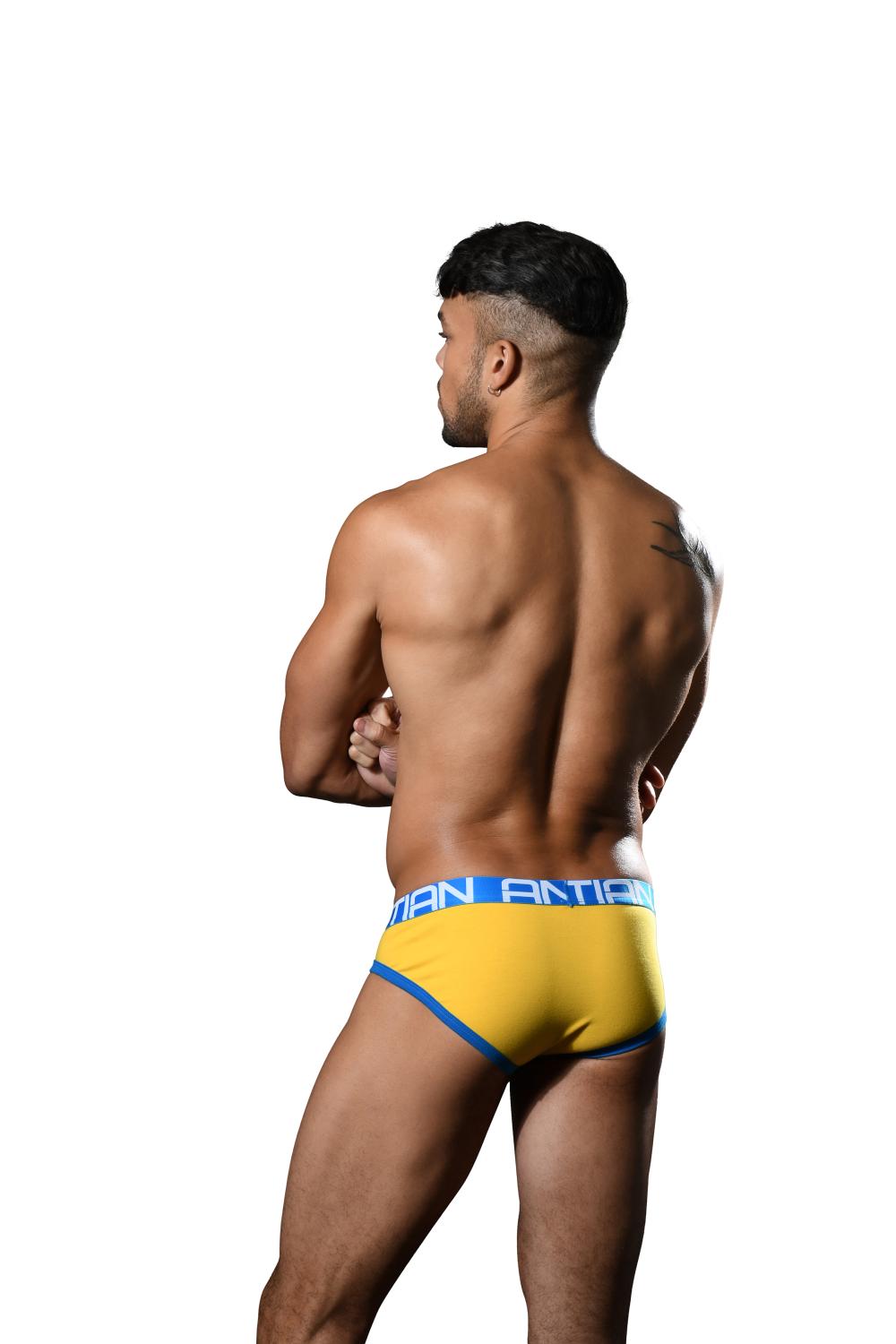 Andrew Christian BULGE C-RING BRIEF Yellow