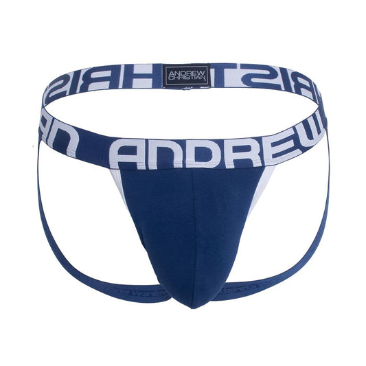 Andrew Christian BULGE C-RING JOCK Navy