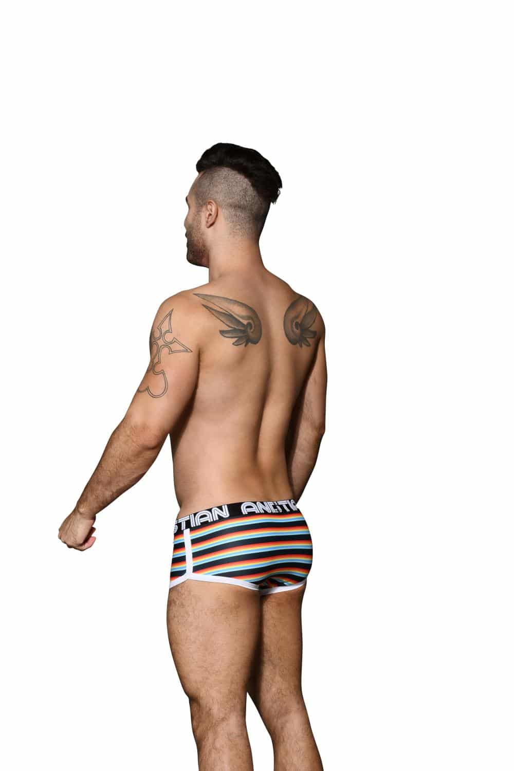 Andrew Christian California Stripe Boxer w/ ALMOST NAKED®