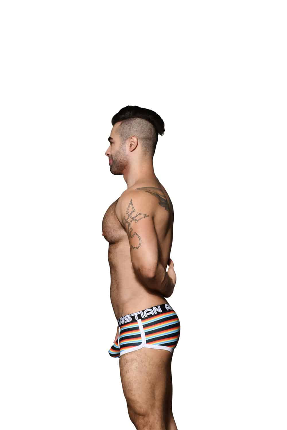 Andrew Christian California Stripe Boxer w/ ALMOST NAKED®