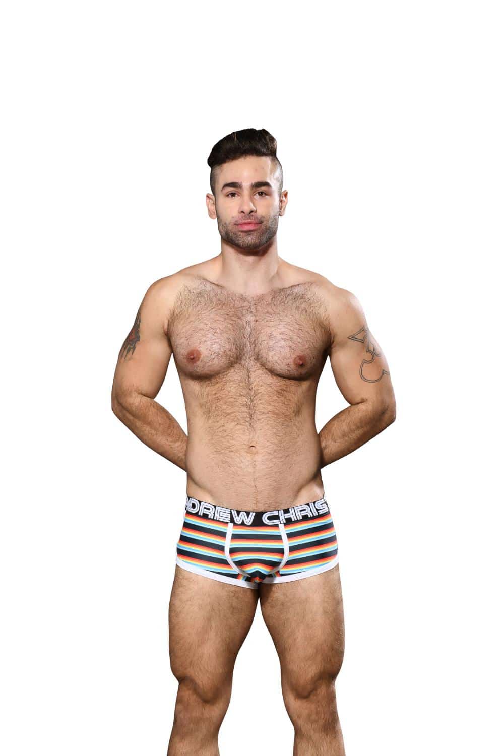 Andrew Christian California Stripe Boxer w/ ALMOST NAKED®