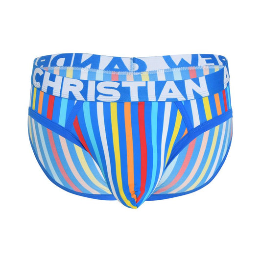 Andrew Christian CALIFORNIA STRIPE BRIEF W/ ALMOST NAKED®