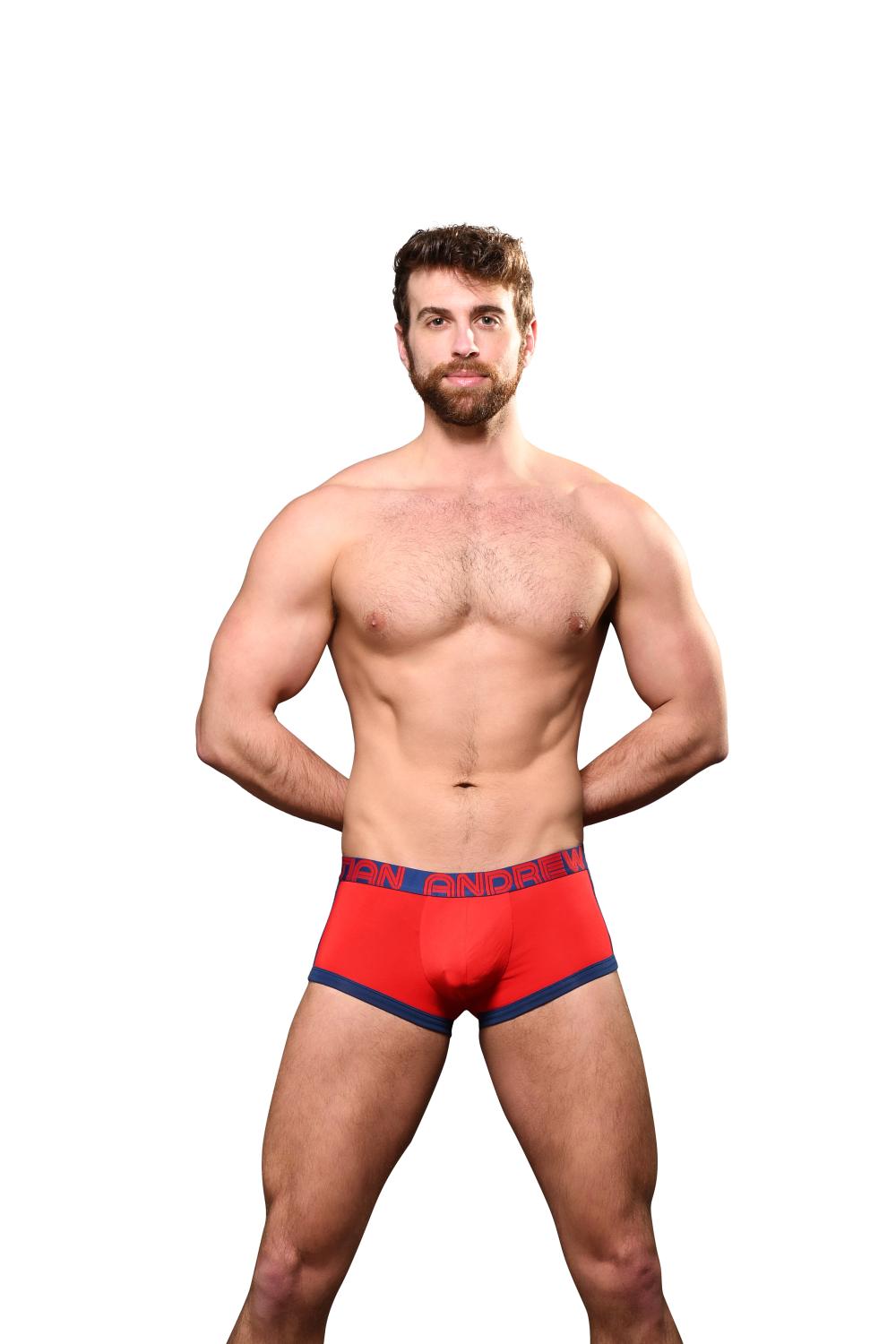 Andrew Christian CoolFlex Active Modal Boxer w/ SHOW-IT® Red