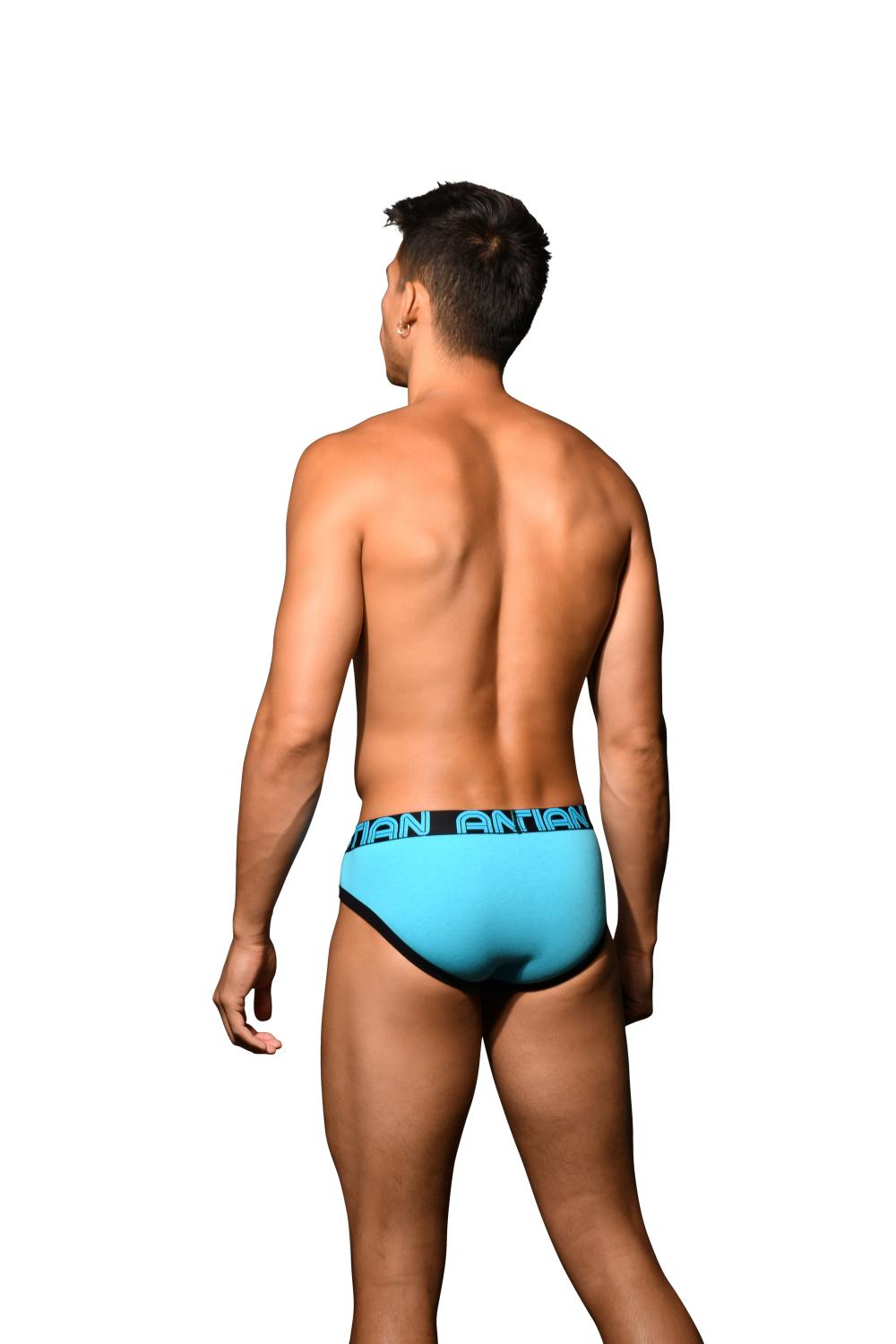 Andrew Christian CoolFlex Active Modal Brief w/ SHOW-IT® Aqua