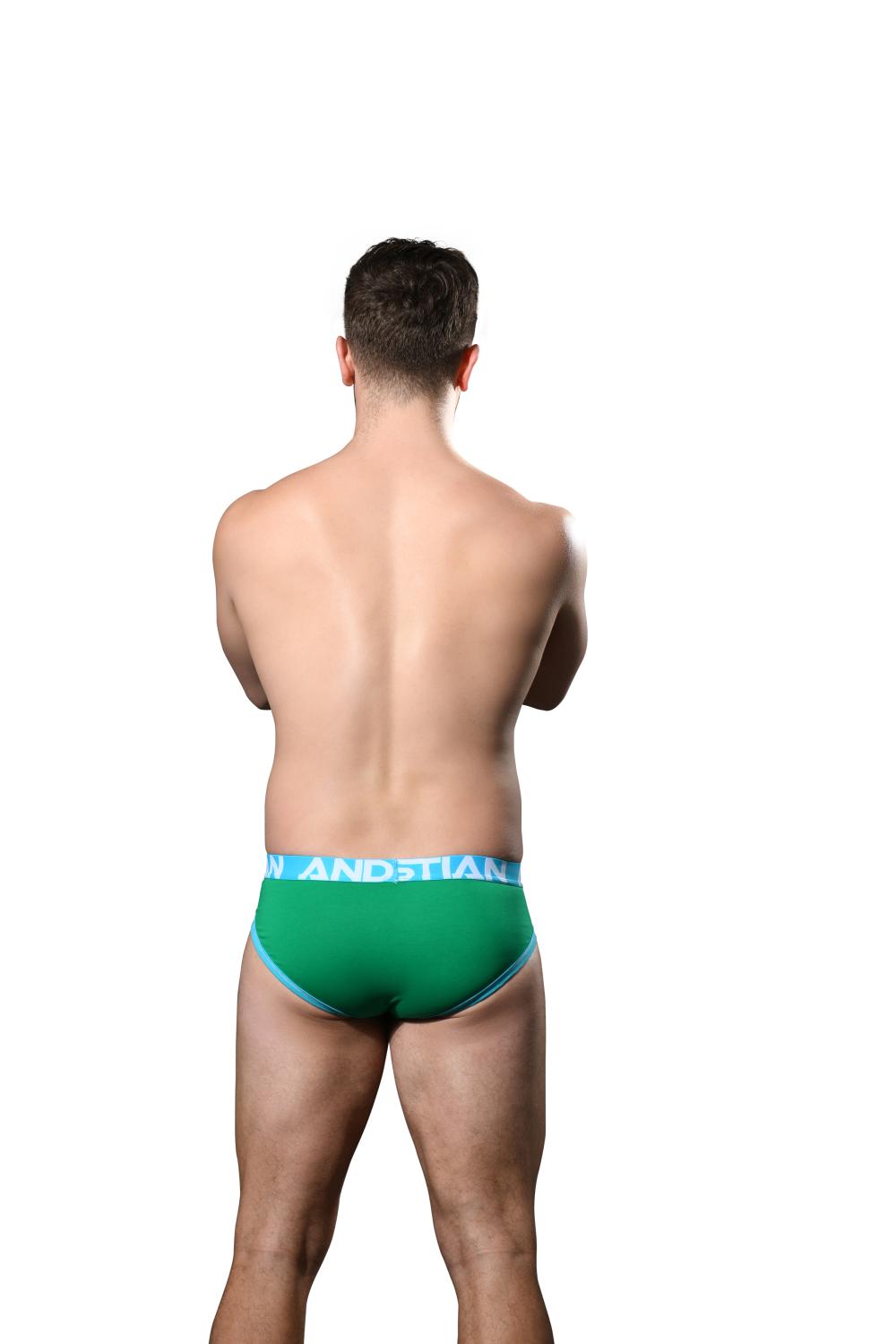 Andrew Christian CoolFlex Modal Active Brief w/ SHOW-IT® Green