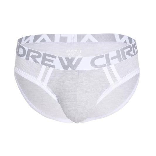 Andrew Christian CoolFlex Modal Active Brief w/ SHOW-IT® Heather Grey