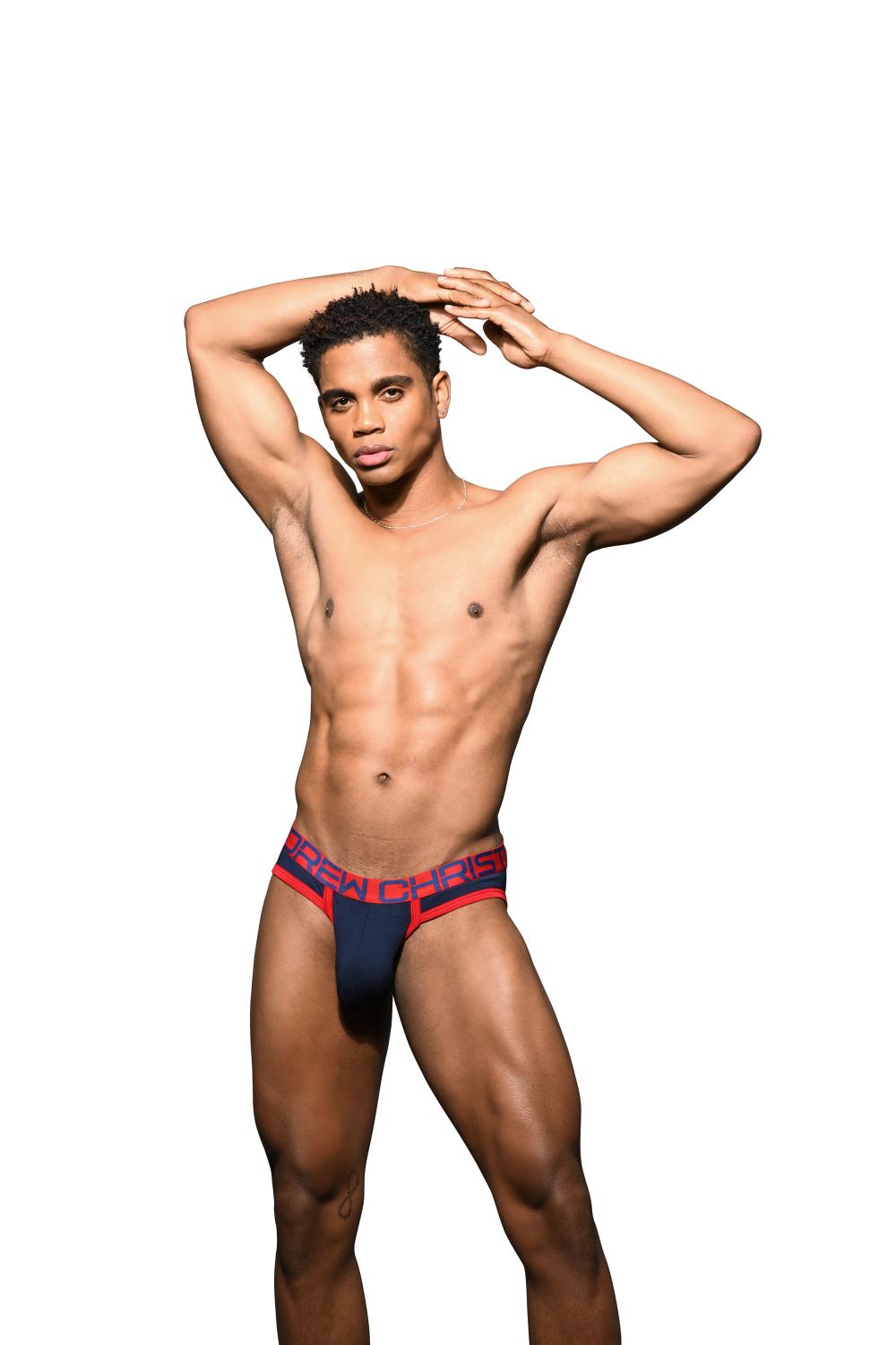 Andrew Christian CoolFlex Modal Frame Jock w/ SHOW-IT® Navy