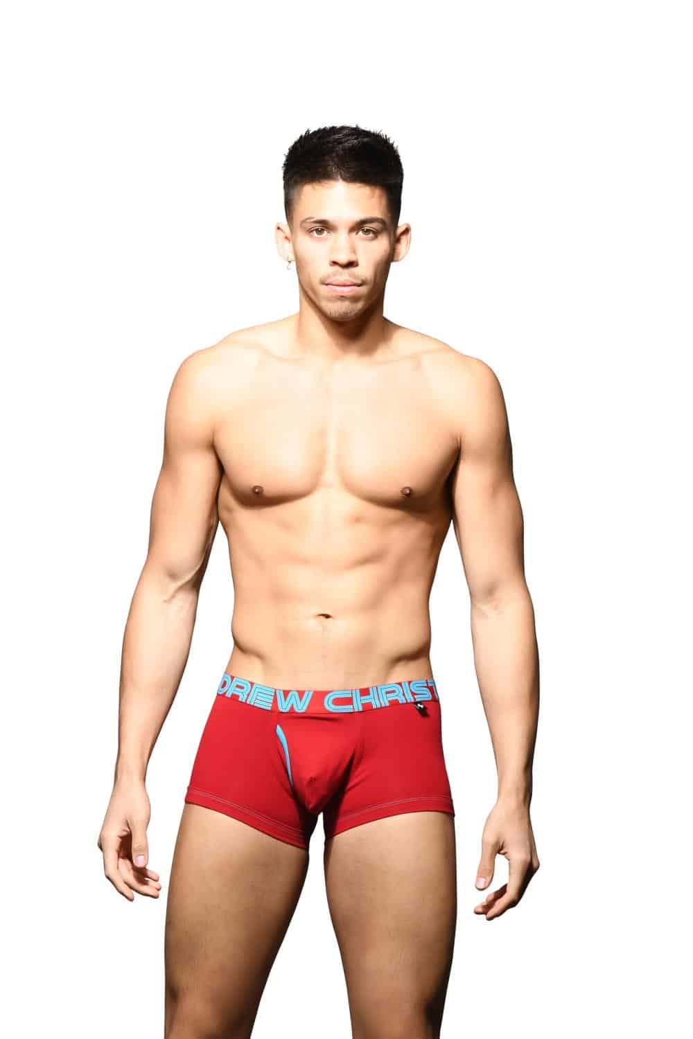 Andrew Christian Fly Tagless Boxer w/ ALMOST NAKED® Red