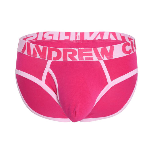 Andrew Christian Fly Tagless Brief w/ ALMOST NAKED® Fuchsia