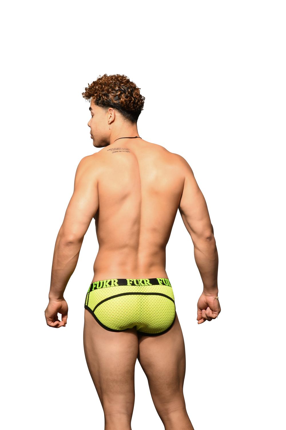 Andrew Christian FUKR NEON MESH BRIEF