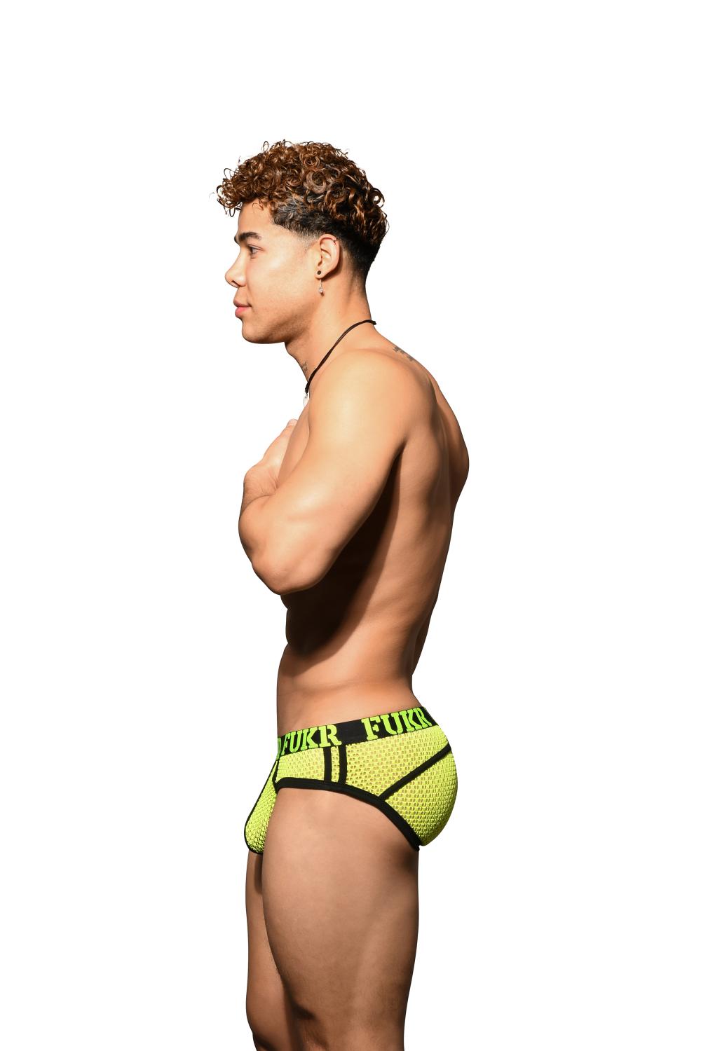 Andrew Christian FUKR NEON MESH BRIEF