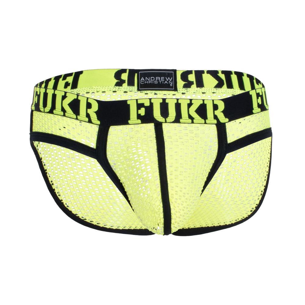 Andrew Christian FUKR NEON MESH BRIEF