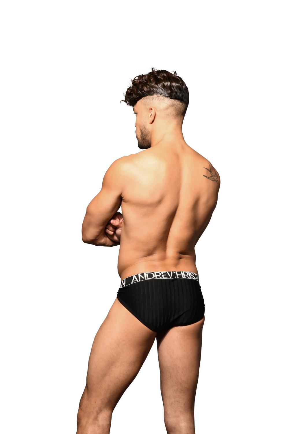 Andrew Christian MIDNIGHT MESH BRIEF W/ ALMOST NAKED®