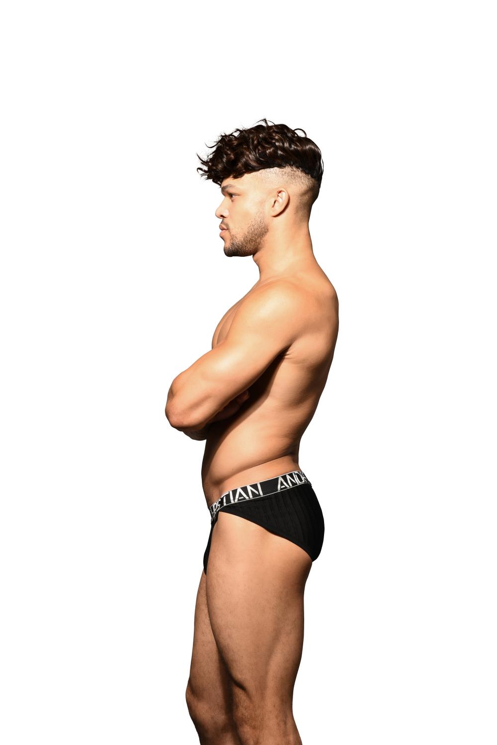 Andrew Christian MIDNIGHT MESH BRIEF W/ ALMOST NAKED®