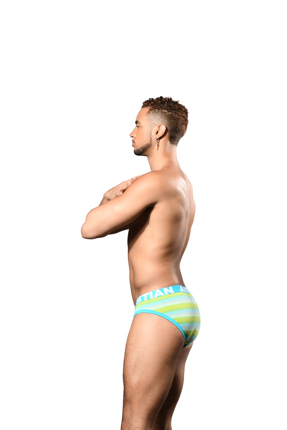 Andrew Christian Pendry Stripe Brief w/ ALMOST NAKED®